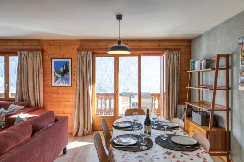 Magical setting Exclusive mountain views in Champéry, Schweiz