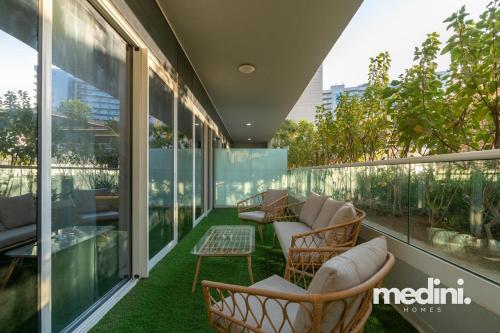 10 min from Burj Khalifa - Sauna - Gym - Damac Reva, Dubaj (fotografie 2)