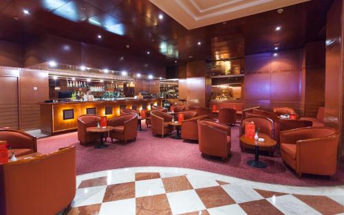 Bar/lounge, El Mouradi Hotel Africa Tunis in Tunis