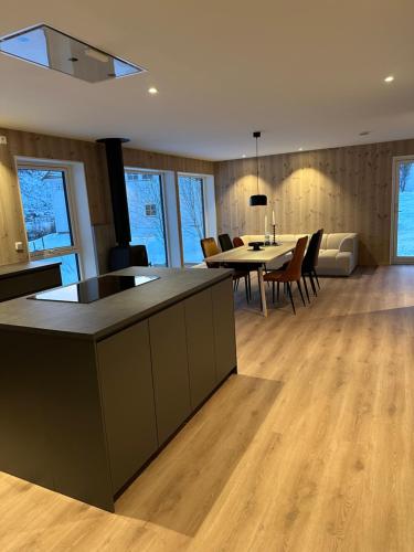 Konyha, Lofoten Seaview apartment in Sennesvik