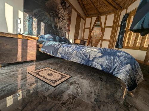 1 double bed