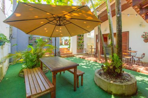 สวน, Guaruja Hostel in กวารุจ้า