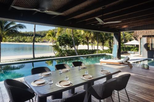 Erkély/terasz, Six Senses Fiji in Malolo Sziget