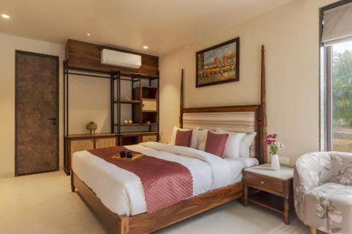 SaffronStays Pristine Manor - 8-BR Udaipur villa with private pool, garden, and event space near Fateh Sagar Lake, Udaipur (foto 9)