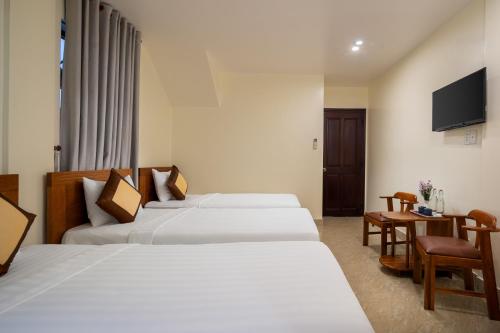 Sun Moon Riverside Hoi An - 공용 라운지/TV 시청 구역