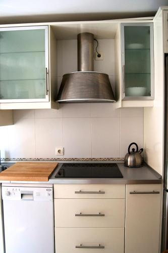 Konyha, Homely flat with Garden near Segovia in Torrecaballeros