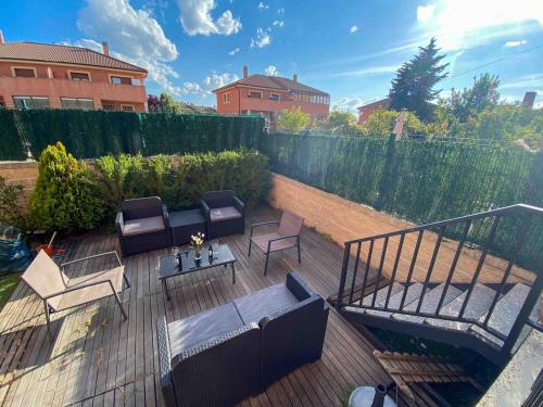 Létesítmények, Homely flat with Garden near Segovia in Torrecaballeros
