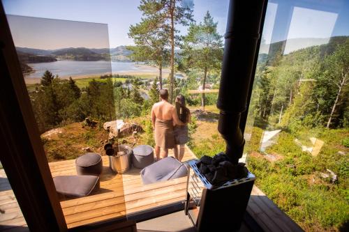 Speilsuite med egen badstue og panorama in 斯泰恩謝爾市中心