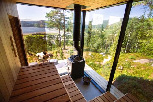 Speilsuite med egen badstue og panorama in 斯泰恩謝爾市中心