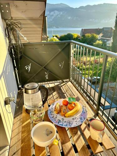 Kilátás, Appartement, 20m du lac Conjux, vue lac in Conjux