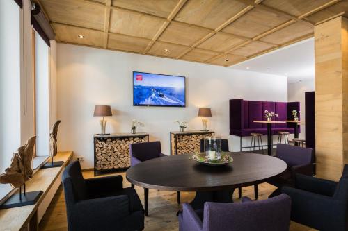 sala de TV, Hotel Exquisit in Oberstdorf City Center