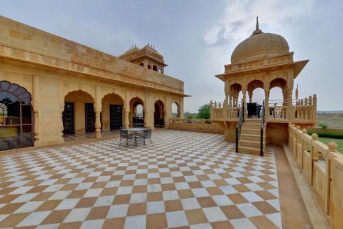 ระเบียง/ชานเรือน, SKK The Fern An Ecotel Hotel, Jaisalmer in อินทิรา โคโลนี