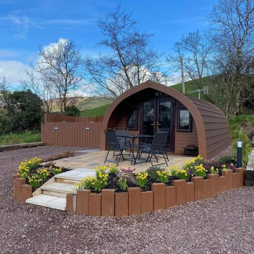 Viesnīcas āriene, Gortin Glen Glamping in Plumb Bridge