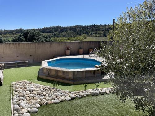 Kilátás, Gîte de la Bade in Villegailhenc