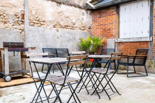 المرافق, Studio cosy, calme avec cour extérieure, 2e étage (Studio cosy, calme avec cour exterieure, 2e etage) in Saran
