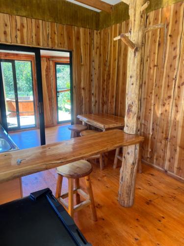 Cabañas vista al río