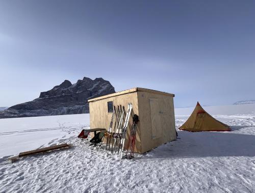 . Ice Hut on the Sea Ice
