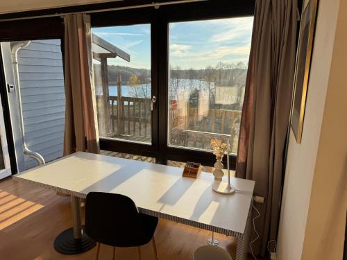 Kilátás, Haus am See - Ferienwohnung mit Panoramablick in Angermunde