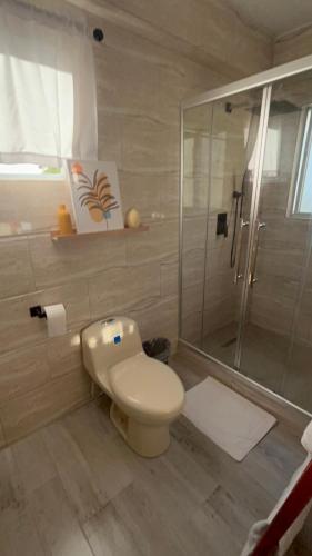 Dušš, Infinity apartment in Soufriere