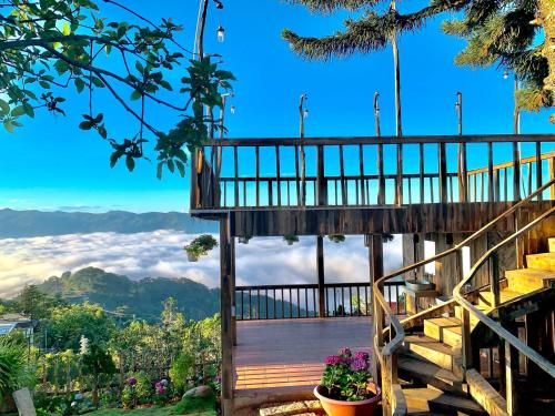 Balcony/terrace, Rosa Homestay in Tram Hanh