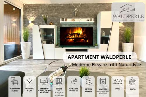 Exklusives 5-Sterne Apartment Waldperle mit Indoor-Pool, Sauna, top Lage und Ausblick in die Natur, Hunde willkommen in Schonach, Deutschland
