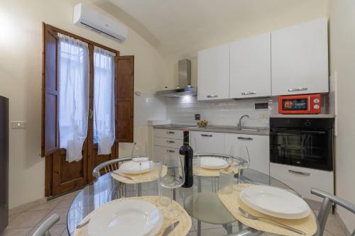 кухня, Michelangelo Apt una perla vicino Firenze in Прато