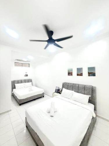 Double Storey 5 room Bukit Beruang -18pax Double Storey 5 room Bukit Beruang -18pax