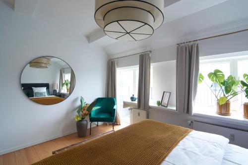 Penthouse-Nordic-Citycenter-Balcony near Rosenborg Slott