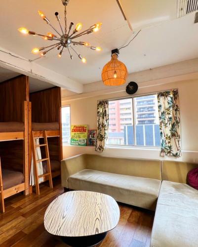Riverside HOSTEL CHILLAX Namba Room Type - Family Room with Shared Bathroom