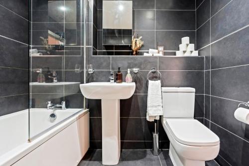 Comfortable 1-Bed Flat in Gated Complex, Netflix, Parking & Wi-Fi Included, Sleeps 3, JQ, Birmingham (fotografie 5)