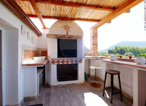 Celeste's house in Giba