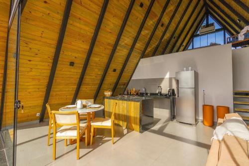廚房, Escape para a Natureza - Cabana c/ Vista Incrível (Escape para a Natureza - Cabana c/ Vista Incrivel) in 阿爾托達波阿維斯塔住宅區
