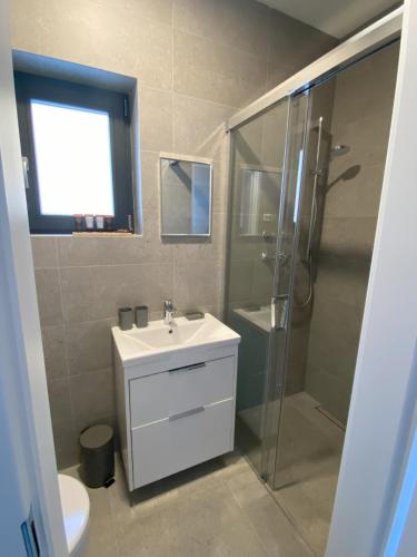 Badkamer, Chalet Belveder BIKE & SKI in Zelezna Ruda