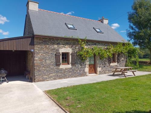 Châteauneuf-du-Faou, Finistre, Brittany gîte à louer Pont-Pol-ty-glas