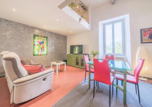 ღ LA CHARMERIE Duplex climatisé à 5min du Vieux Port, Marsylia (zdjęcie 9)