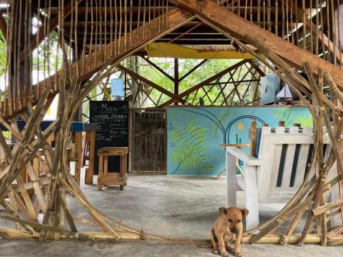 Lobby, Coco Bamboo Beach Camp in Livingston