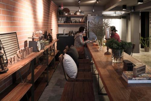 Kitchen, Bed Station Hostel in Siam