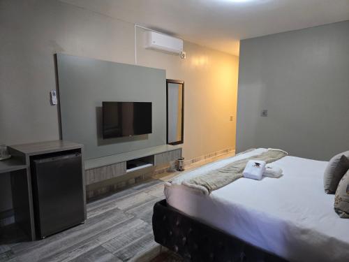 1 double bed