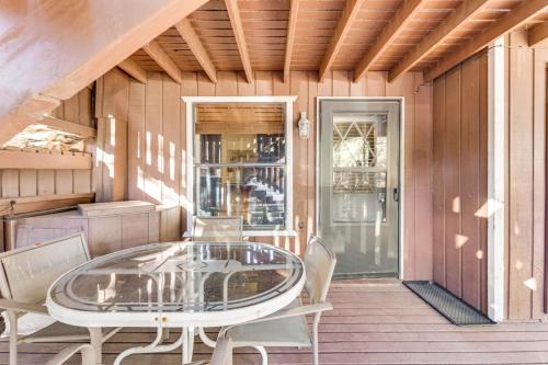 Walk to Angel Fire Resort Condo with Furnished Deck Walk to Angel Fire Resort Condo with Furnished Deck