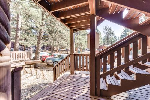 Walk to Angel Fire Resort Condo with Furnished Deck Walk to Angel Fire Resort Condo with Furnished Deck