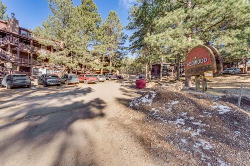 Walk to Angel Fire Resort Condo with Furnished Deck Walk to Angel Fire Resort Condo with Furnished Deck