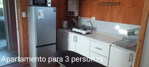 Cocina, Bosque Valdiviano Apartment in Valdivia City Center