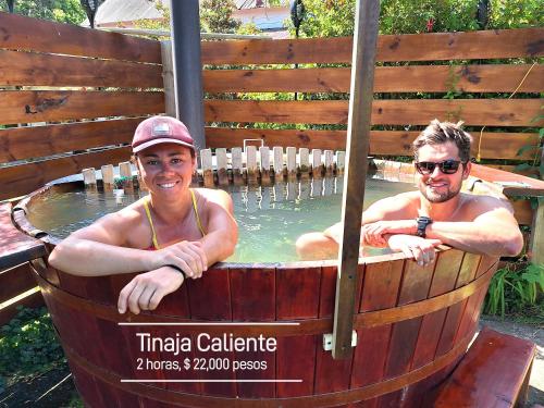 tuin, MaPatagonia Hostel Casa Historica in Puerto Varas