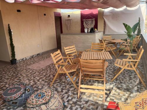 Green hostel near Ibu Tulun mecset