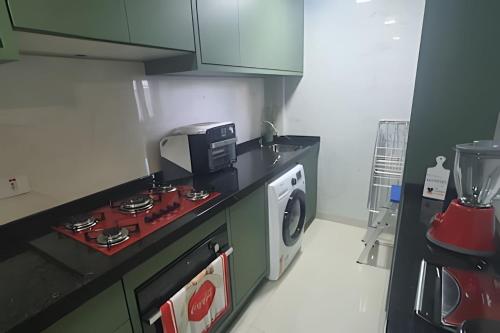 Aconchego Completo: Apartamento com Quintal e Cozinha Perfeita