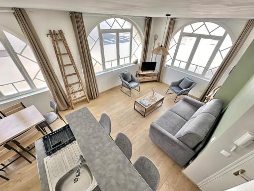 EMMA - Appart familial en RDC avec Garage à 2 min à pieds de la plage de Berck - Location saisonnière - Berck