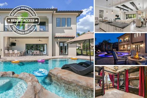 Exclusive 5 Star Mansion with Private Pool on Reunion Resort and Spa Orlando Mansion 5224, Kissimmee