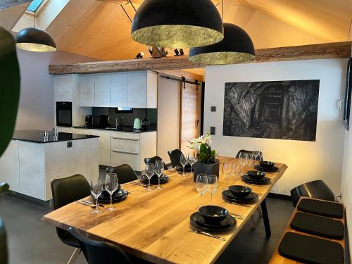 Konyha, Chalet Charbon in Boltigen