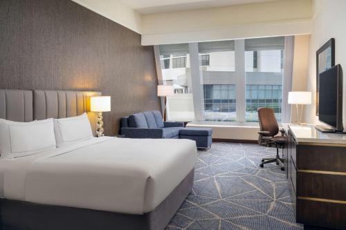 King Studio room in Hilton Atlanta