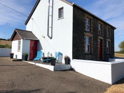 Viesnīcas āriene, Secluded farmhouse with views in Llanwenog